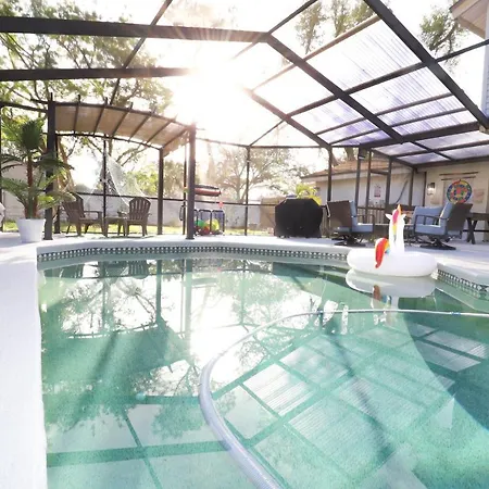 Luxury Home Pool- Ideal Paradise To Play & Work Tampa Exterior photo